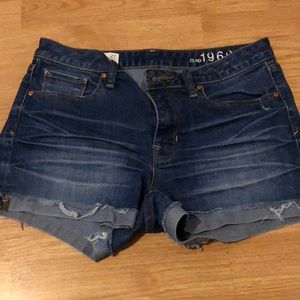 Size 27 GAP blue Jean shorts